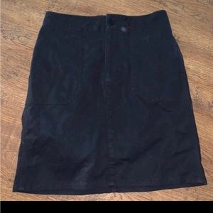 Ralph lauren navy skirt 6P waist 28in